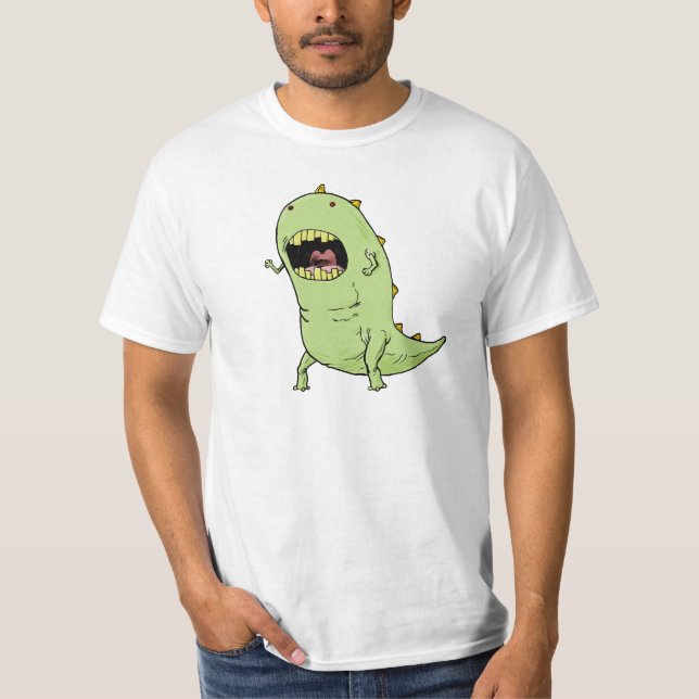 Camiseta T do monstro (Frente)