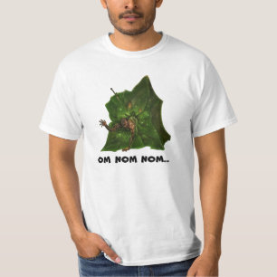 Camiseta T do monstro - "OM cubo gelatinoso de Nom Nom"