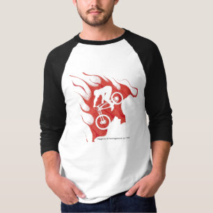Camiseta T do motociclista da montanha