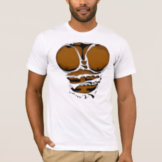 Camiseta T do músculo