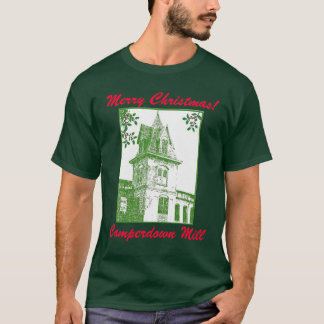 Camiseta T do Natal da torre de Camperdown