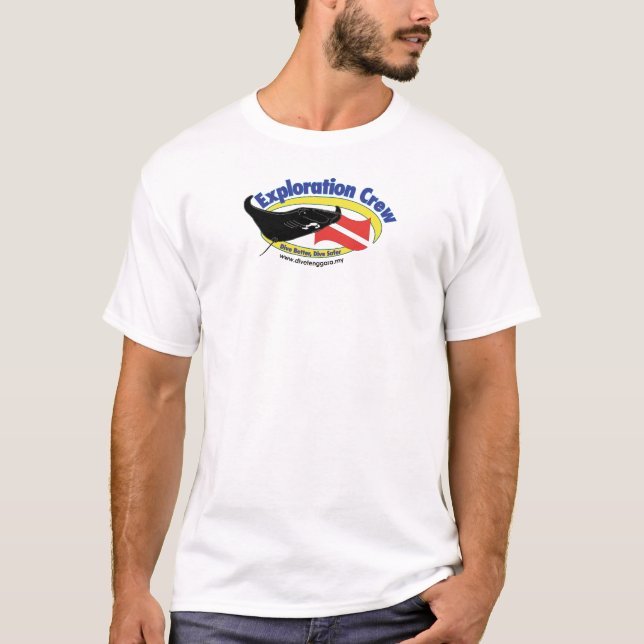 Camiseta T do Normal do grupo da exploração (Frente)