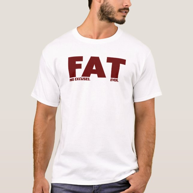 CAMISETA T DO ORGULHO DO FAT (Frente)