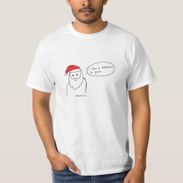 Camiseta T do papai noel (Frente)
