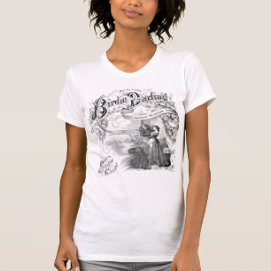 Camiseta T do passarinho das senhoras