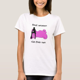 Camiseta T do passeio das mulheres reais