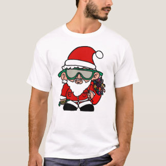 Camiseta T do pimpin do papai noel