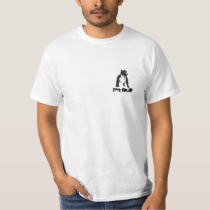 Camiseta T do pitbull