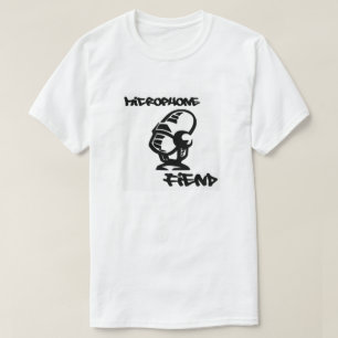 Camiseta T do Preenchimento do Microfone