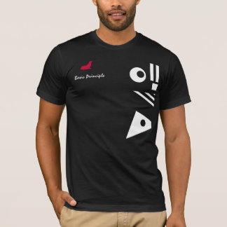 Camiseta T do princípio básico