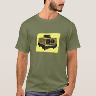 Camiseta T do projetor de corrediça