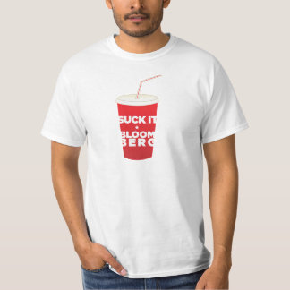 Camiseta T do protesto da proibição da soda de Bloomberg