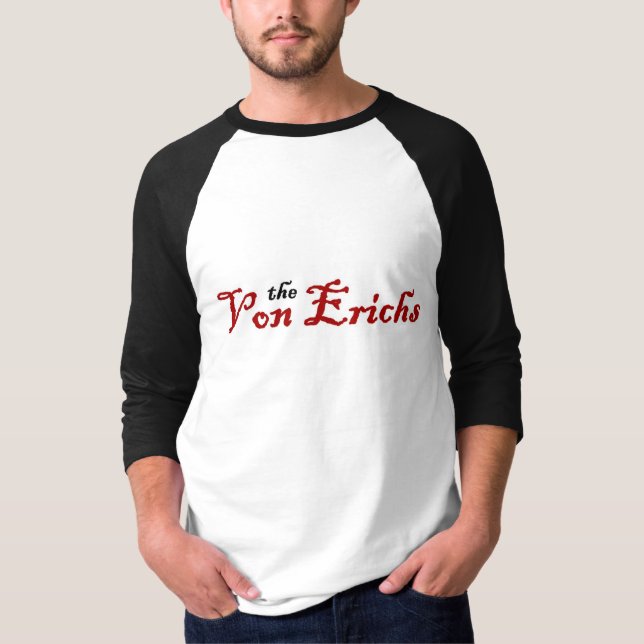 Camiseta "T do Raglan de Von Erichs" (Frente)