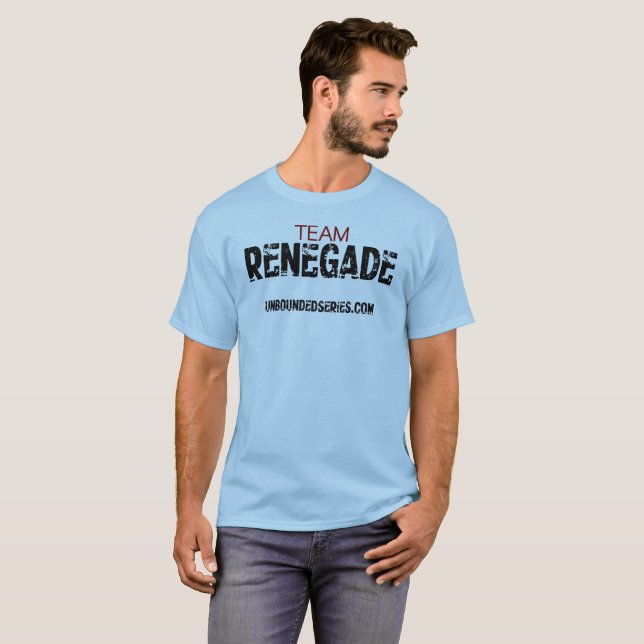 Camiseta T do renegado da equipe (Frente Completa)