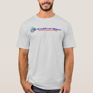 Camiseta T do resumo do GameFace dos homens