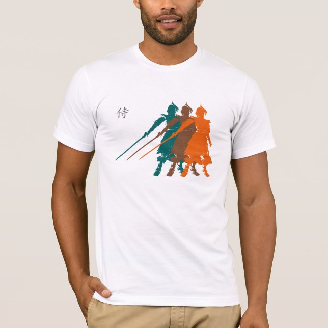 Camiseta T do samurai (Frente)