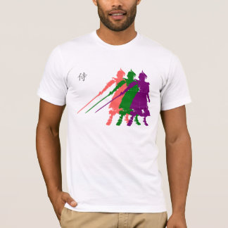 Camiseta T do samurai