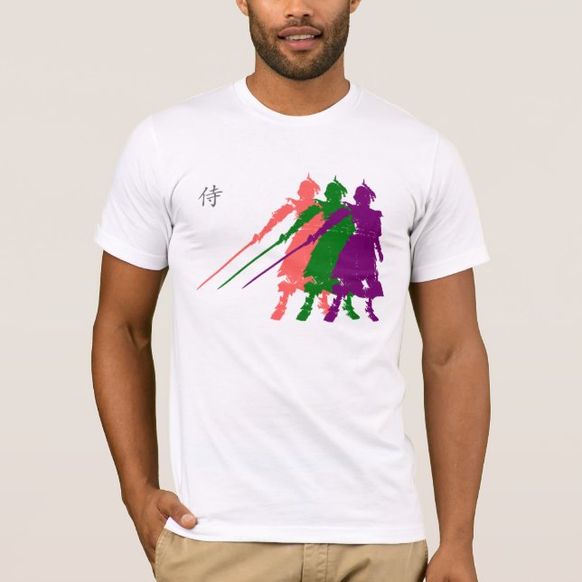 Camiseta T do samurai (Frente)