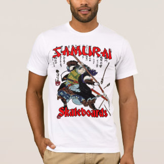 Camiseta T do samurai