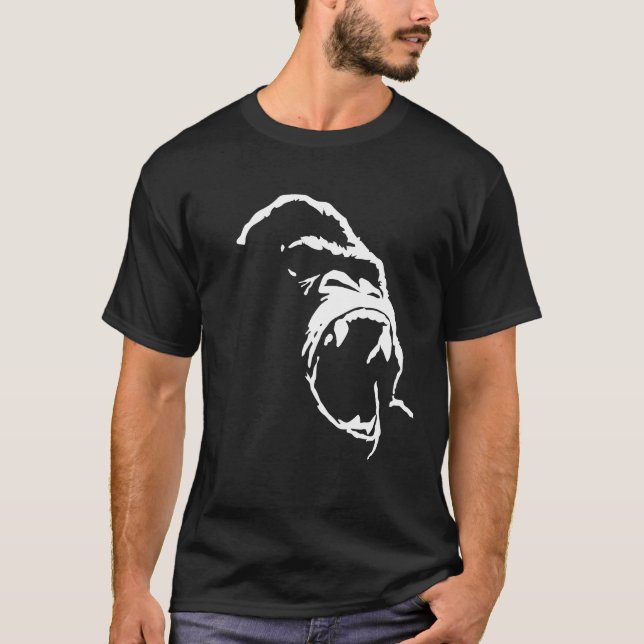Camiseta T do Silverback rujir (Frente)