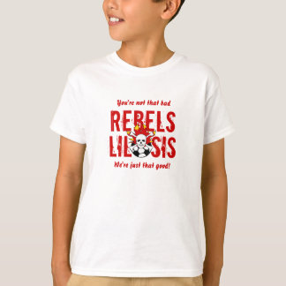 Camiseta T do Sis de Lil dos rebeldes