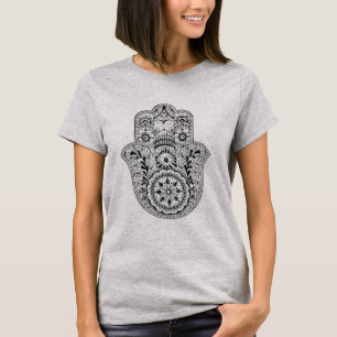 Camiseta T do Slouch de Hamsa