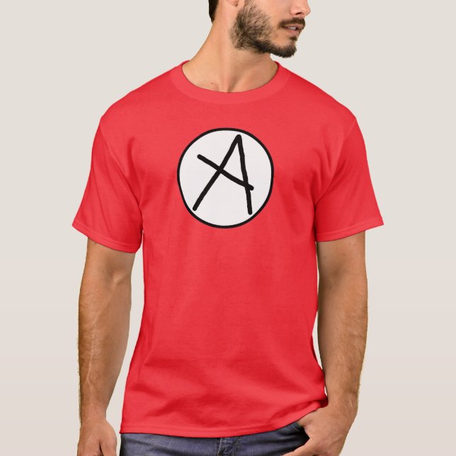 Camiseta T do super-herói de Ak (Frente)