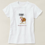 Camiseta T do t-shirt de Hannukah da acção de graças de<br><div class="desc">Quem não dá obrigados para latkes?!! Dê um presente que estimarão!</div>