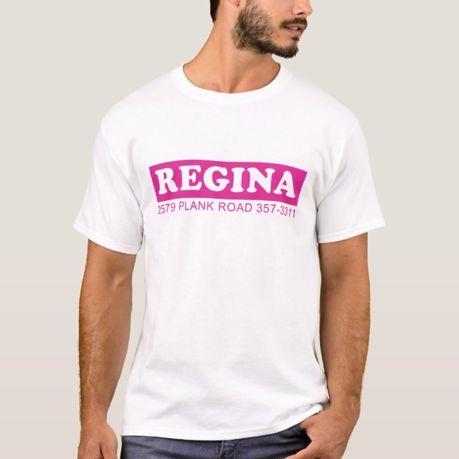 Camiseta T do teatro de Regina (Frente)