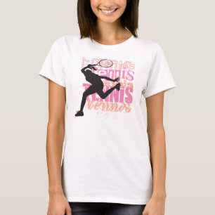 Camiseta T do tênis