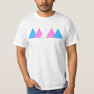 Camiseta T do triângulo do orgulho do transporte