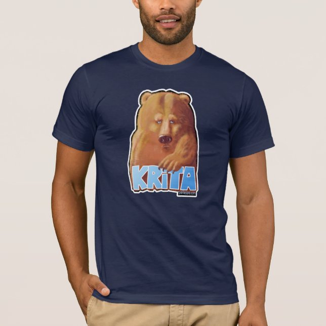Camiseta T do urso (Frente)