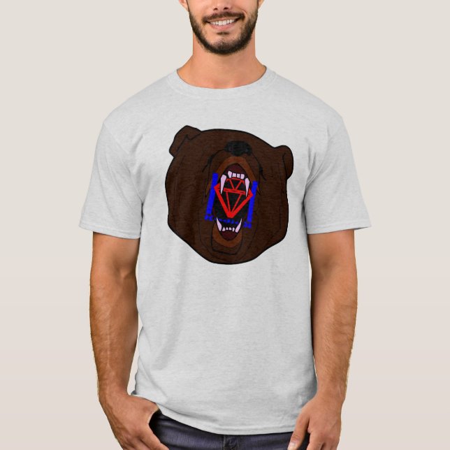Camiseta T do urso de Kodiak (Frente)
