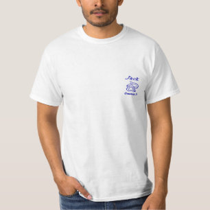 Camiseta T do valor do competiam de Bonebrake