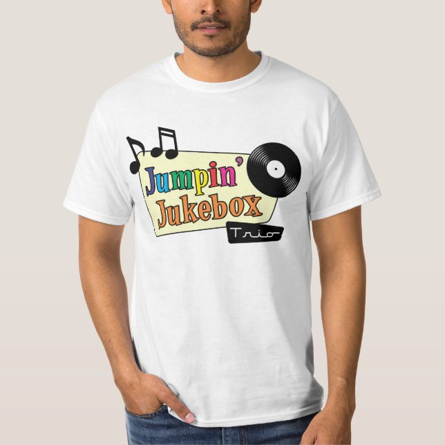 Camiseta T do valor do jukebox de Jumpin (Frente)
