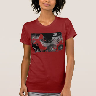 Camiseta T do vermelho de Jill Jensen