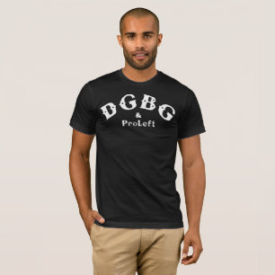 Camiseta T do vintage de DGBG do roupa americano