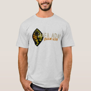 Camiseta T do vintage de Hafa Adai Guam