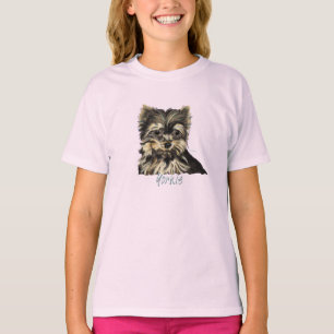 Camiseta T do yorkshire terrier