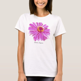Camiseta T do Zinnia