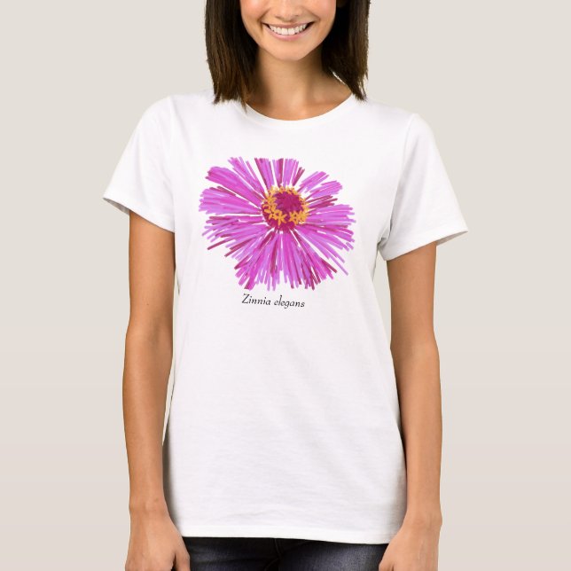 Camiseta T do Zinnia (Frente)