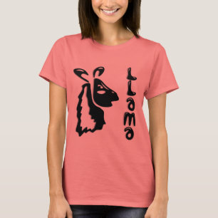 Camiseta T dos avisos do lama