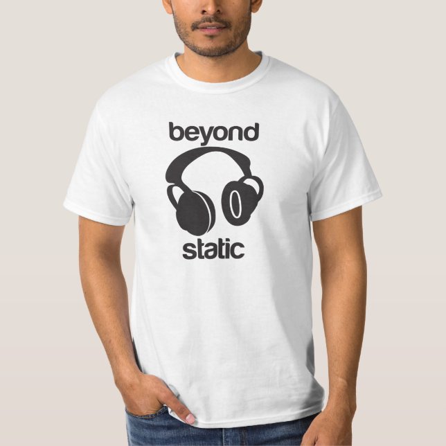 Camiseta T dos fones de ouvido (Frente)