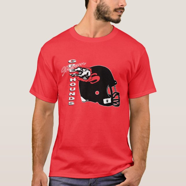 Camiseta T dos galgos de Strawn (Frente)