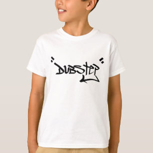 Camiseta T dos grafites do dubstep