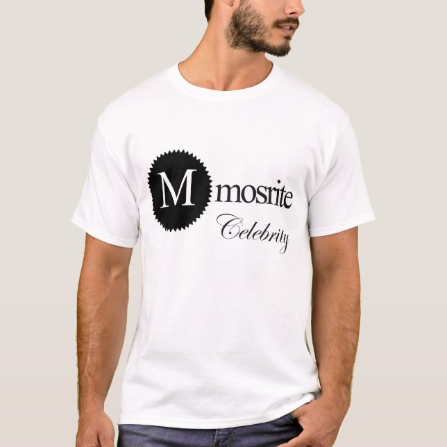 Camiseta T dos homens da celebridade de Mosrite (Frente)