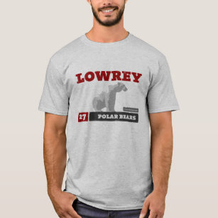 Camiseta T dos homens dos ursos polares de Lowrey