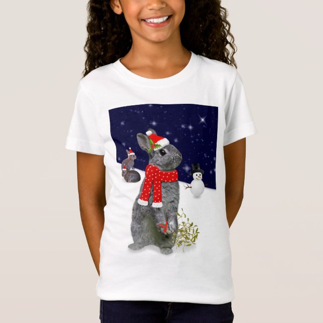 Camiseta T dos jogos do Natal (Frente)