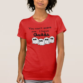 Camiseta T dos quadriláteros do Dia das Bruxas "eu tenho"