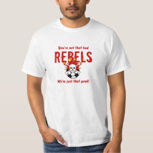 Camiseta T dos rebeldes